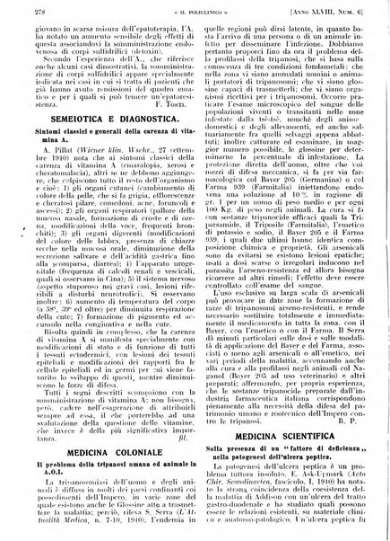 Il policlinico. Sezione pratica periodico di medicina, chirurgia e igiene