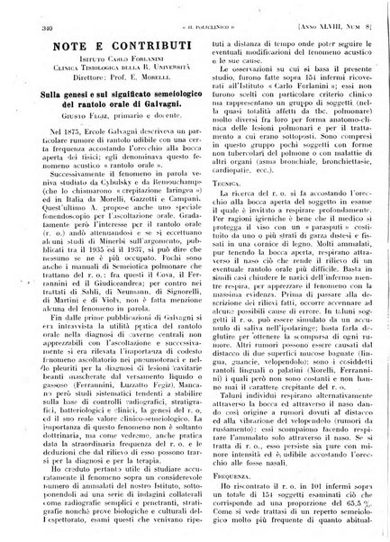 Il policlinico. Sezione pratica periodico di medicina, chirurgia e igiene