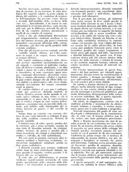 Il policlinico. Sezione pratica periodico di medicina, chirurgia e igiene