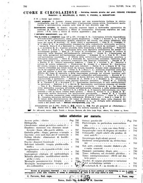 Il policlinico. Sezione pratica periodico di medicina, chirurgia e igiene