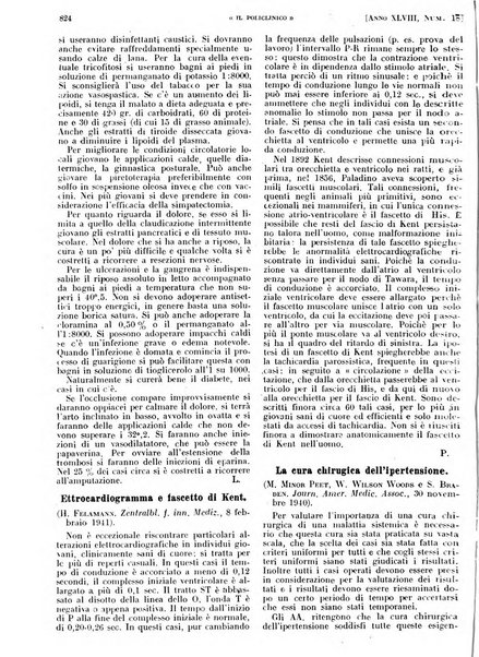 Il policlinico. Sezione pratica periodico di medicina, chirurgia e igiene