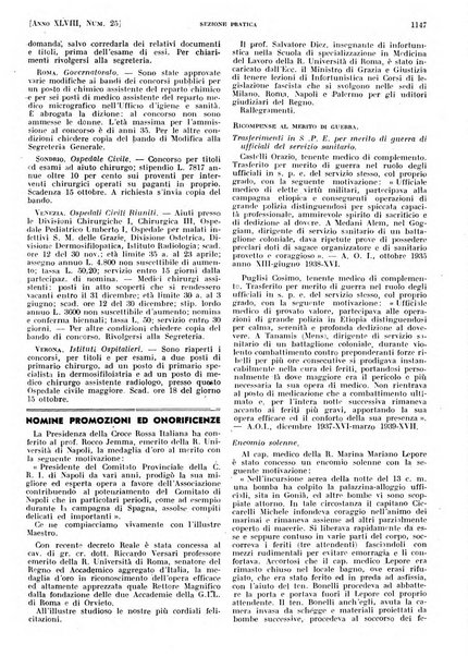 Il policlinico. Sezione pratica periodico di medicina, chirurgia e igiene