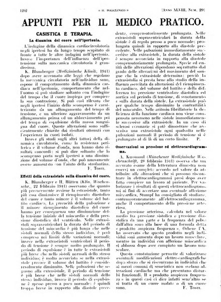 Il policlinico. Sezione pratica periodico di medicina, chirurgia e igiene