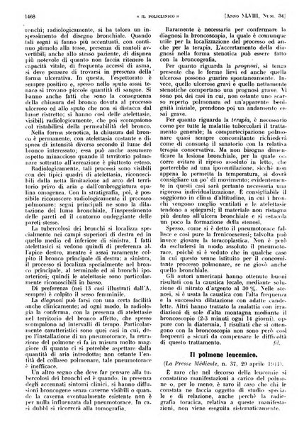 Il policlinico. Sezione pratica periodico di medicina, chirurgia e igiene