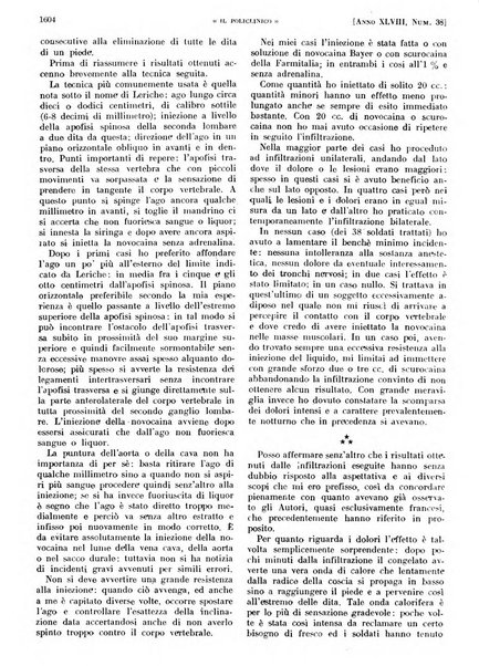 Il policlinico. Sezione pratica periodico di medicina, chirurgia e igiene