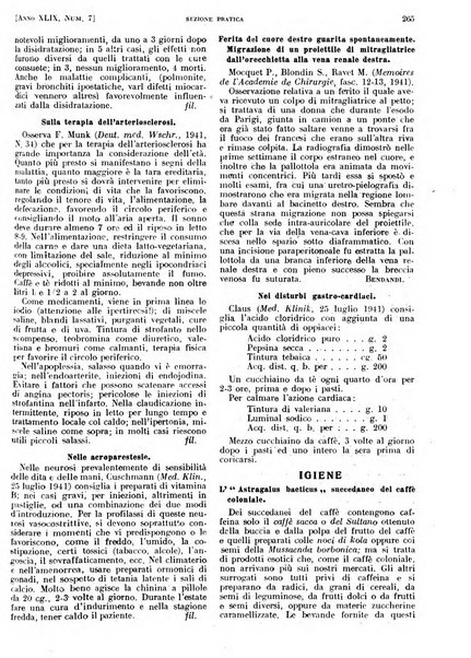 Il policlinico. Sezione pratica periodico di medicina, chirurgia e igiene