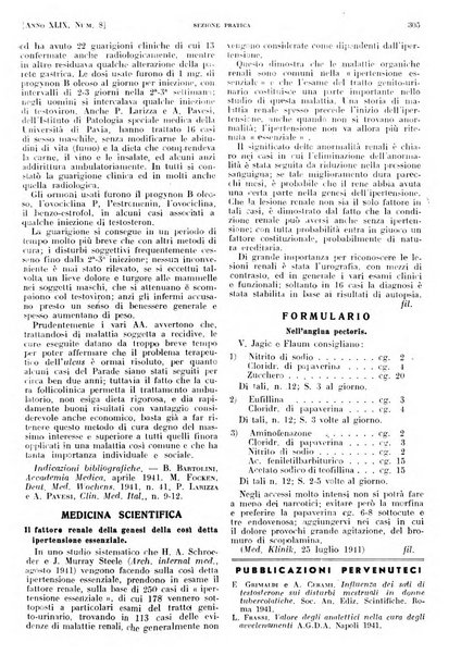 Il policlinico. Sezione pratica periodico di medicina, chirurgia e igiene