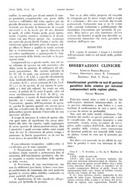 Il policlinico. Sezione pratica periodico di medicina, chirurgia e igiene