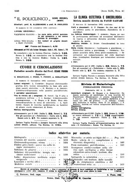 Il policlinico. Sezione pratica periodico di medicina, chirurgia e igiene