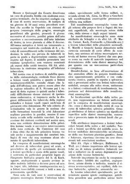 Il policlinico. Sezione pratica periodico di medicina, chirurgia e igiene