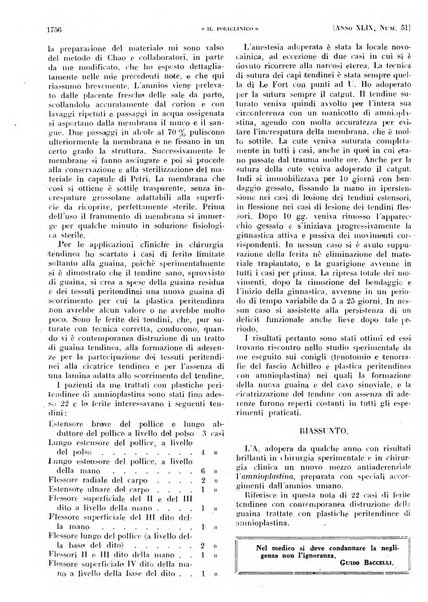 Il policlinico. Sezione pratica periodico di medicina, chirurgia e igiene