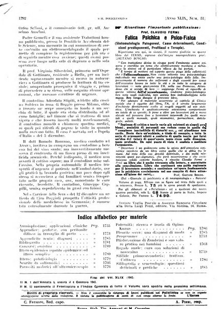 Il policlinico. Sezione pratica periodico di medicina, chirurgia e igiene