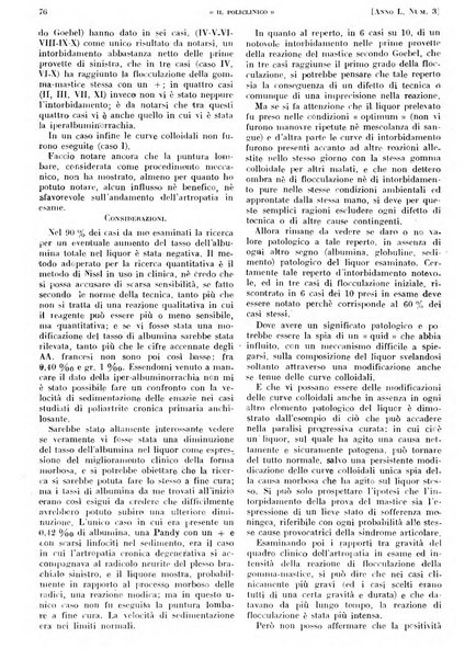 Il policlinico. Sezione pratica periodico di medicina, chirurgia e igiene