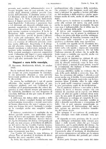 Il policlinico. Sezione pratica periodico di medicina, chirurgia e igiene