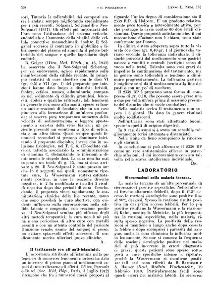 Il policlinico. Sezione pratica periodico di medicina, chirurgia e igiene