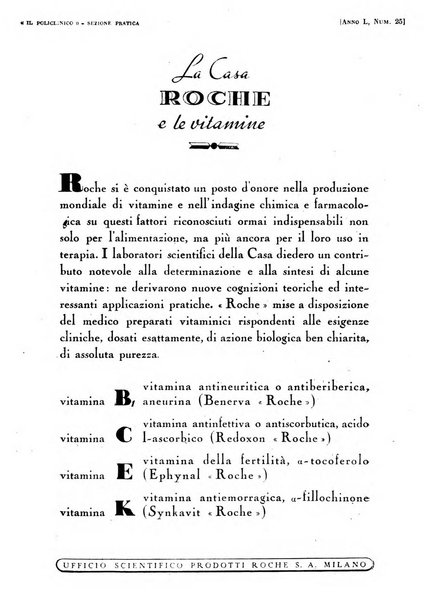 Il policlinico. Sezione pratica periodico di medicina, chirurgia e igiene