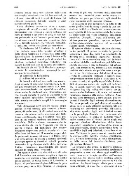 Il policlinico. Sezione pratica periodico di medicina, chirurgia e igiene