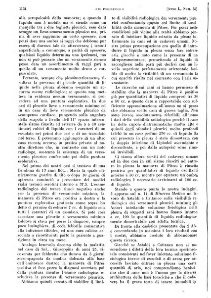 Il policlinico. Sezione pratica periodico di medicina, chirurgia e igiene