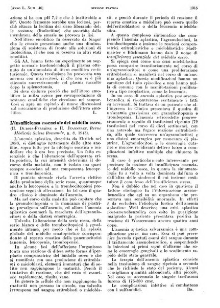 Il policlinico. Sezione pratica periodico di medicina, chirurgia e igiene