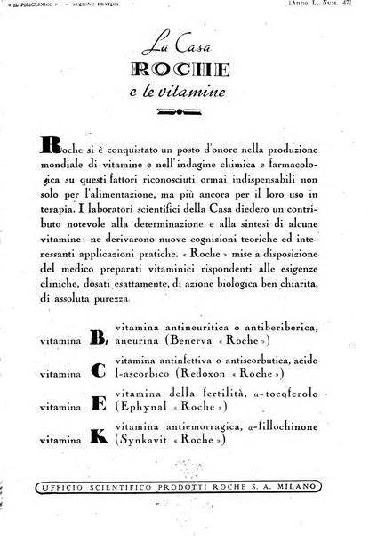 Il policlinico. Sezione pratica periodico di medicina, chirurgia e igiene