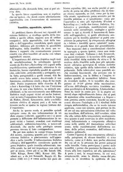 Il policlinico. Sezione pratica periodico di medicina, chirurgia e igiene