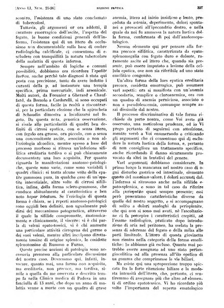 Il policlinico. Sezione pratica periodico di medicina, chirurgia e igiene