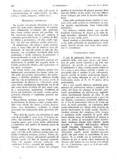 Il policlinico. Sezione pratica periodico di medicina, chirurgia e igiene