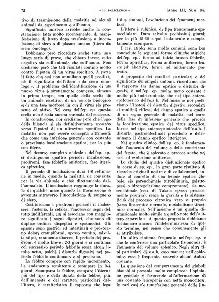 Il policlinico. Sezione pratica periodico di medicina, chirurgia e igiene