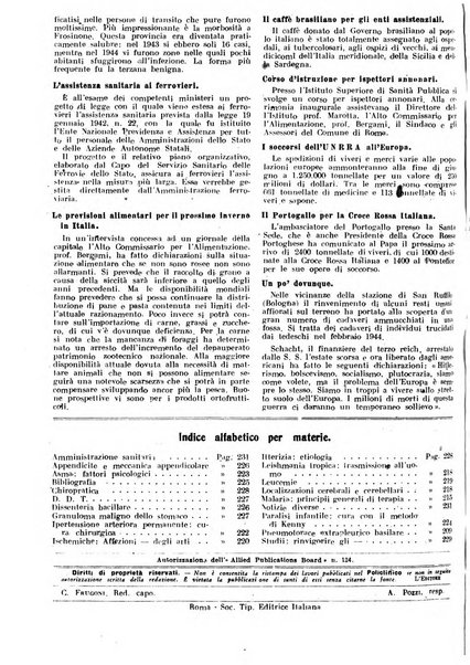 Il policlinico. Sezione pratica periodico di medicina, chirurgia e igiene