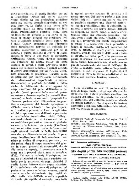 Il policlinico. Sezione pratica periodico di medicina, chirurgia e igiene