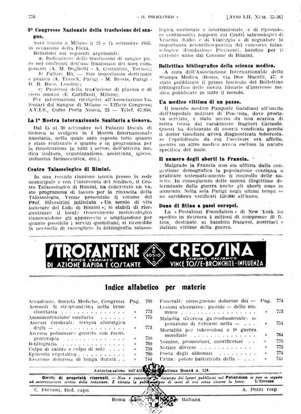 Il policlinico. Sezione pratica periodico di medicina, chirurgia e igiene