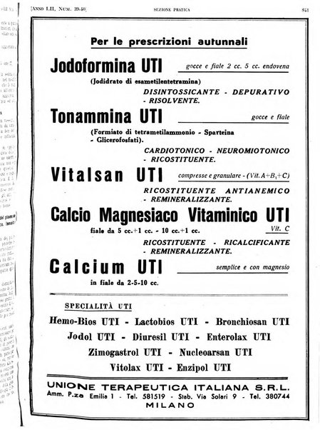 Il policlinico. Sezione pratica periodico di medicina, chirurgia e igiene