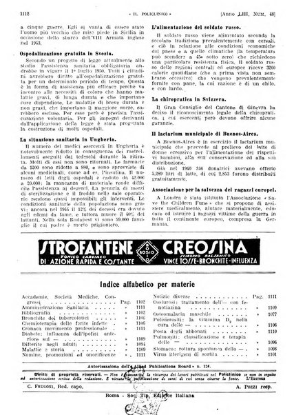 Il policlinico. Sezione pratica periodico di medicina, chirurgia e igiene