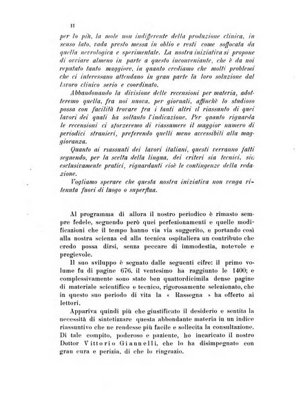 Rassegna di studi psichiatrici