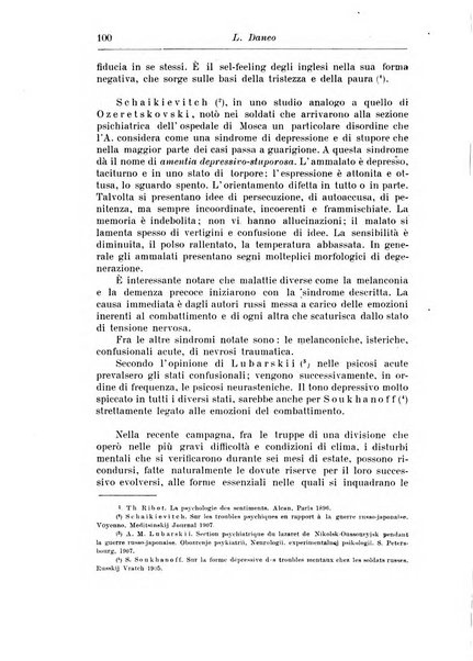 Rassegna di studi psichiatrici