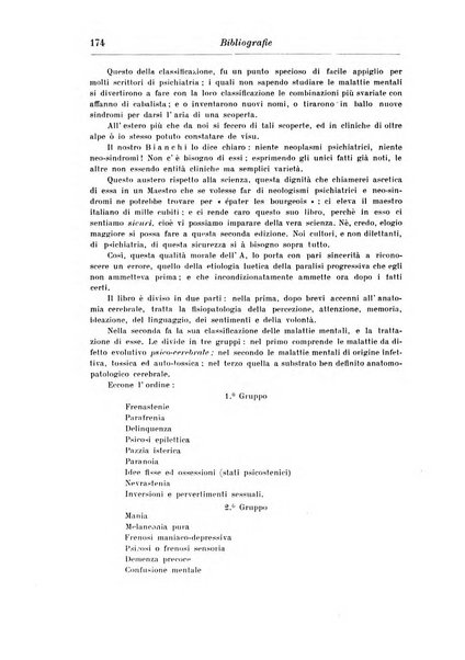 Rassegna di studi psichiatrici