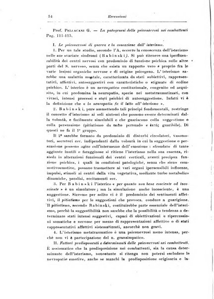 Rassegna di studi psichiatrici