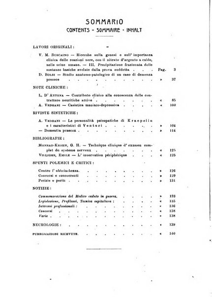 Rassegna di studi psichiatrici