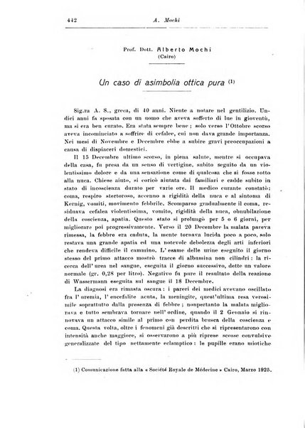 Rassegna di studi psichiatrici