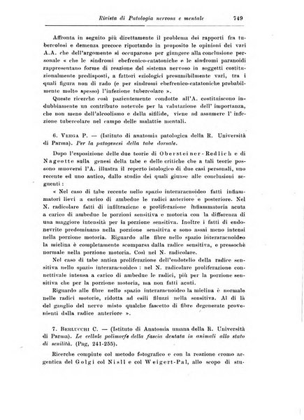 Rassegna di studi psichiatrici