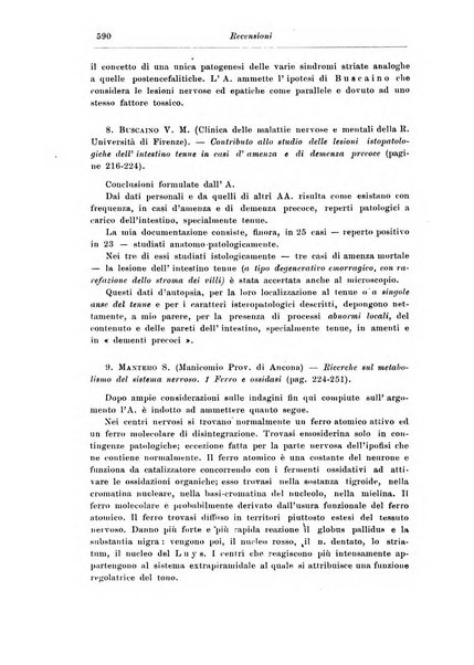 Rassegna di studi psichiatrici