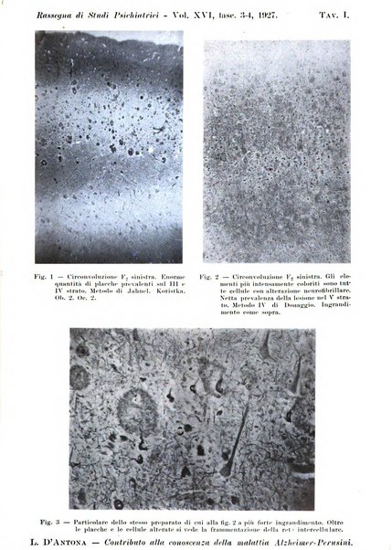 Rassegna di studi psichiatrici