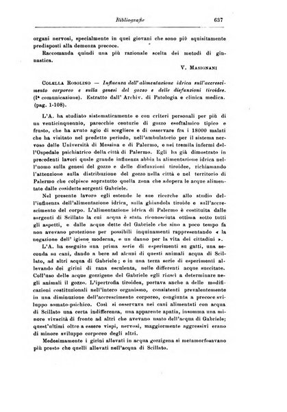 Rassegna di studi psichiatrici