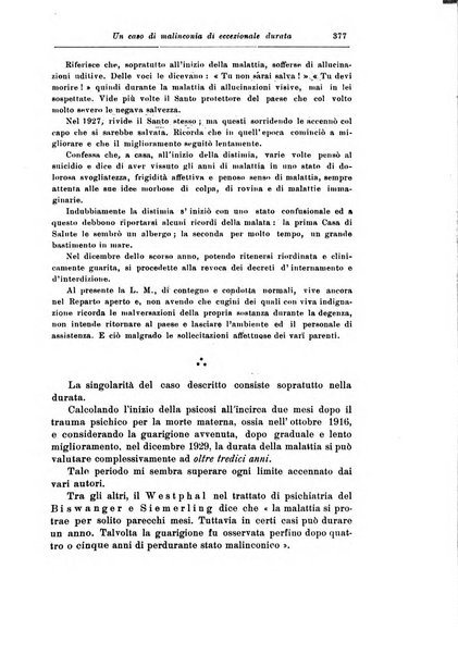 Rassegna di studi psichiatrici