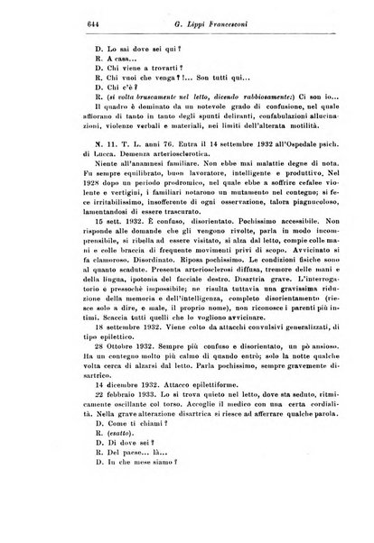 Rassegna di studi psichiatrici