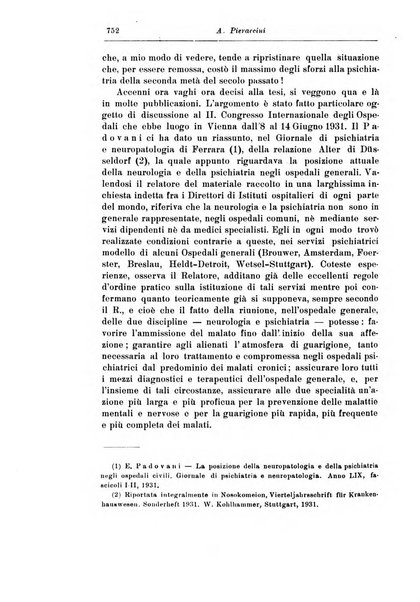 Rassegna di studi psichiatrici