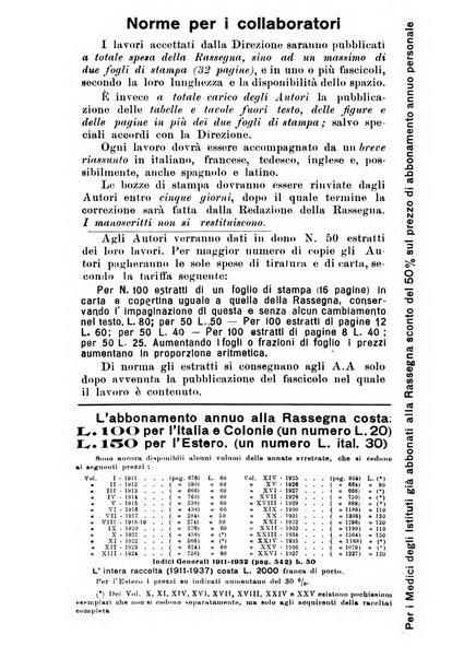 Rassegna di studi psichiatrici