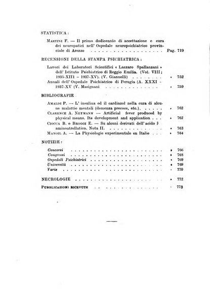 Rassegna di studi psichiatrici