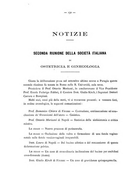 Annali di ostetricia e ginecologia