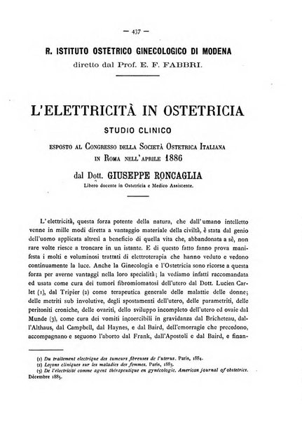 Annali di ostetricia e ginecologia